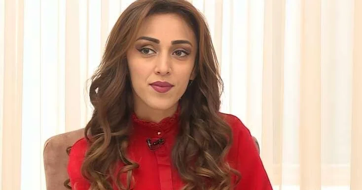 Qalmaqal: Şabanova ərinin bu görüntülərinə görə efiri tərk etdi VİDEO