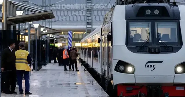 Pişiklə qatara minmək istədi