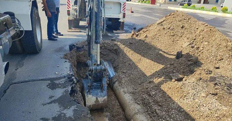Авария на водопроводе: в части Нахчывана не будет воды ФОТО