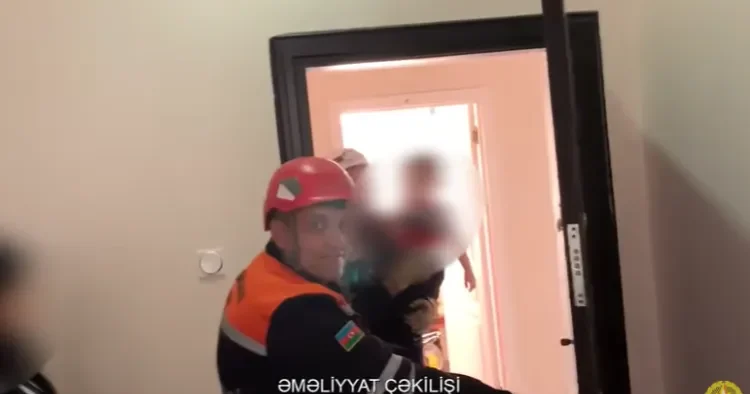 FHN 8 azyaşlını xilas etdi VİDEO