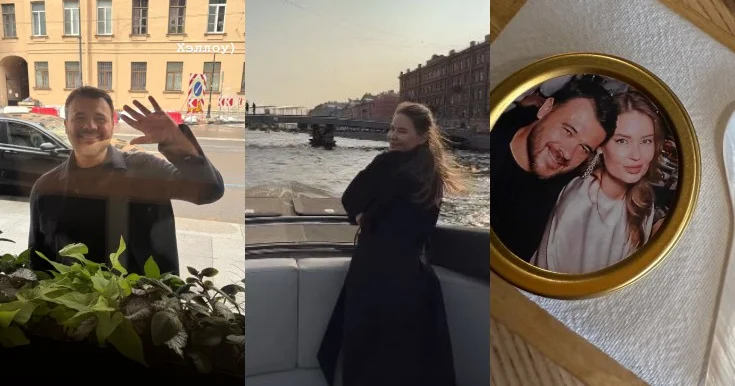 Eminin xanımı ilə Sankt Peterburq gəzintisi Video