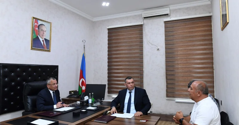 Komitə sədri növbəti dəfə vətəndaş qəbulu keçirdi FOTOLAR