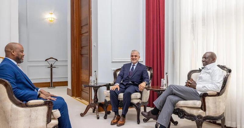 Tahir Gözelin Kenyada Prezident Ruto ilə işgüzar görüşü olub FOTO