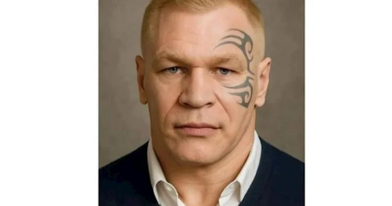 Tayson ağ dərili fotosunu göstərdi