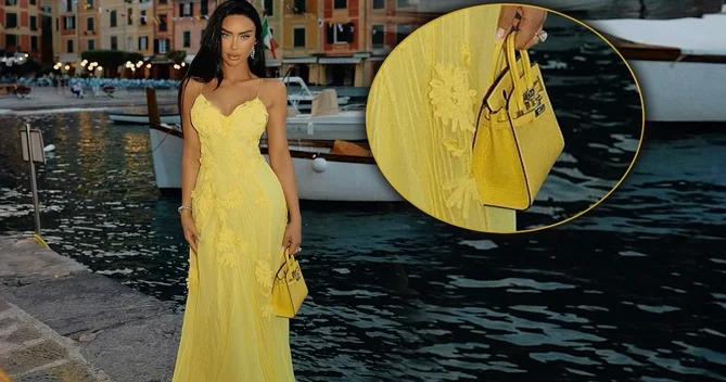 Azərbaycanlı modelin 122 000 AZN lik çantası müzakirələrə səbəb oldu