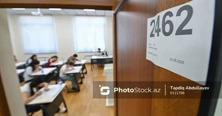 Наивысший результат на прошедшем 11 мая экзамене показала сумгайытская школьница
