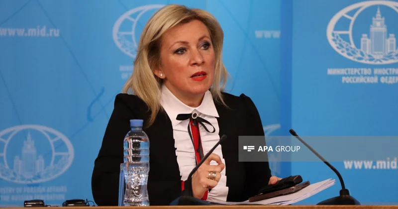 Zaxarova: Rusiya Qarabağı rəsmən Azərbaycanın ərazisi kimi tanıyır