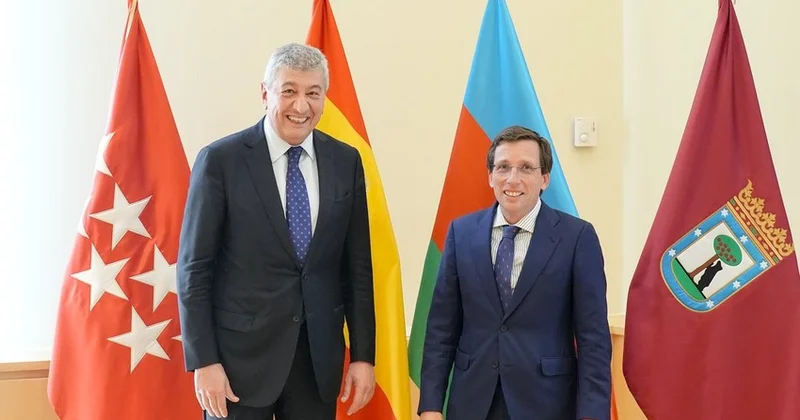 Azərbaycanın İspaniyadakı səfiri və Madrid meri birgə layihələri müzakirə ediblər