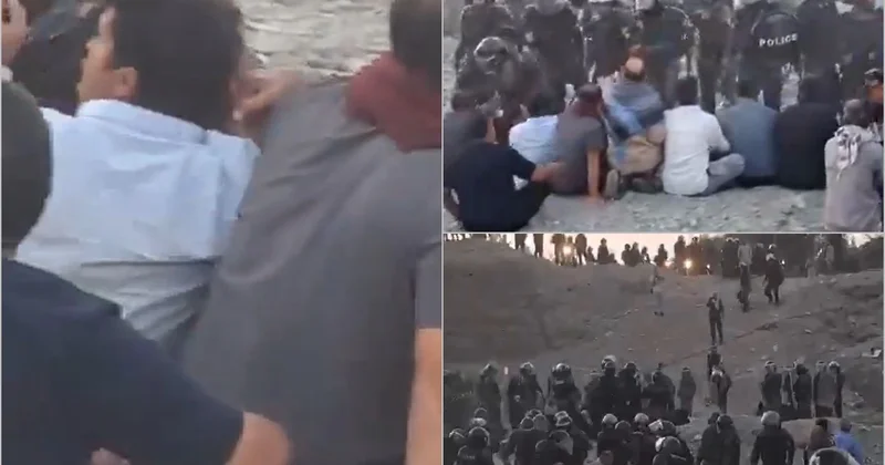 İranın təhlükəsizlik qüvvələri kəndlərə basqın edərək sakinləri döyüblər
