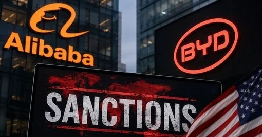 Пентагон внес Alibaba, Baidu и BYD в военный черный список