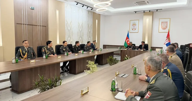 Закир Гасанов обсудил военно техническое сотрудничество с сербским коллегой