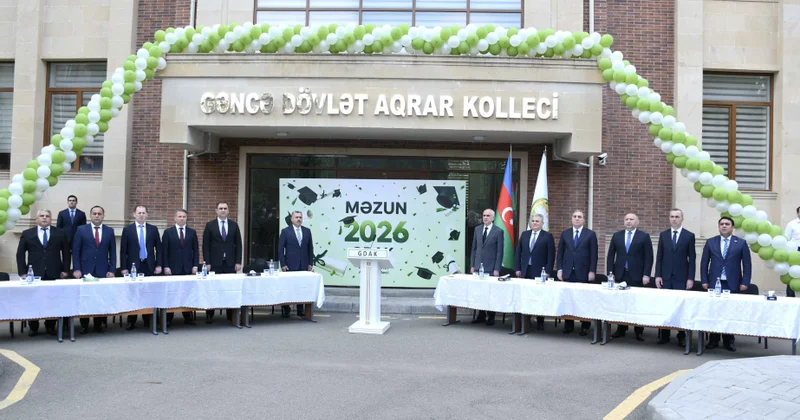 Gəncə Dövlət Aqrar Kollecinin ilk məzun buraxılışı olub