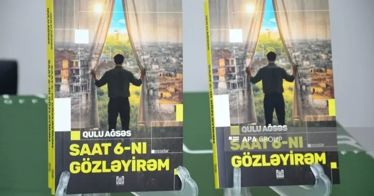 Qulu Ağsəsin “Saat 6 nı gözləyirəm” kitabı təqdim olundu