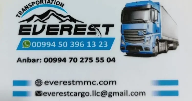 EVEREST TRANSPORTATİON MMC fəaliyyətini GENİŞLƏNDİRİR