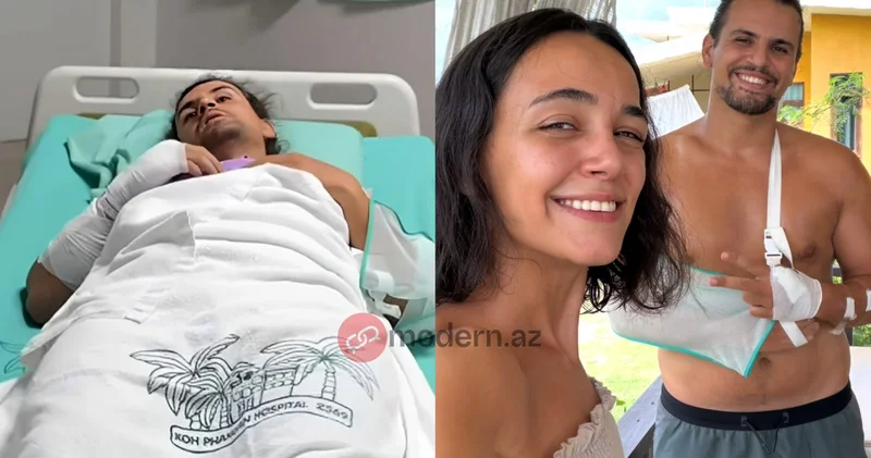 Qabırğaları sınan blogerin son durumu açıqlandı