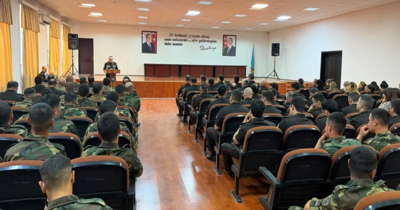 Mülki müdafiə qoşunlarında narkomanlığa qarşı mübarizə ilə bağlı tədbir keçirilib