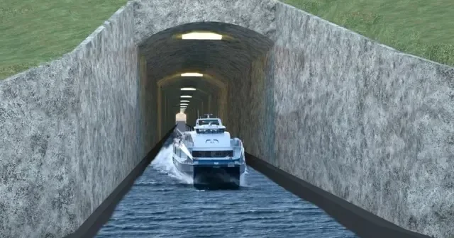 Стоимость первого в мире морского тоннеля в Норвегии выросла почти до €1 млрд