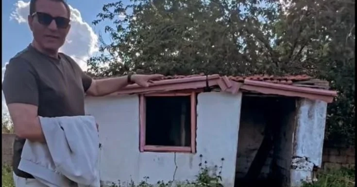 Rafet El Roman doğulduğu evi nümayiş etdirdi Video