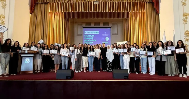 “Code for Future” layihəsinin cari il məzunları 87 faiz performans göstəriblər
