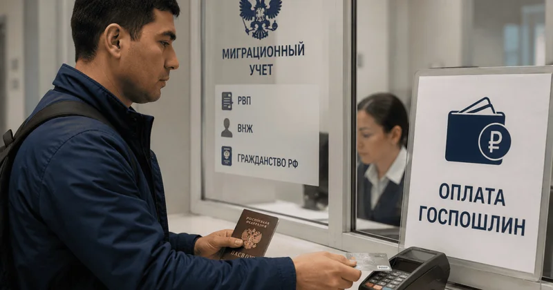 В России повысили госпошлины для мигрантов