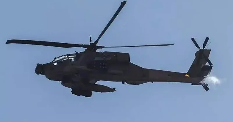 ABŞ vurulan Apache helikopterinə görə İrana zərbələr endirib