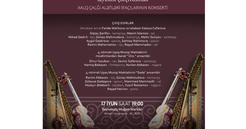 Klassik ənənə və müasir yanaşma: Beynəlxalq Muğam Mərkəzində növbəti konsert