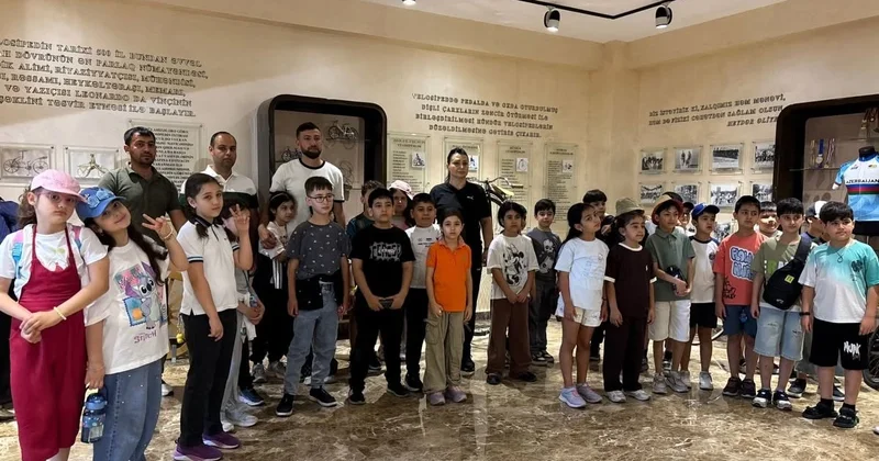 Şagirdlər üçün Respublika Velotrekində infotur təşkil edilib FOTO
