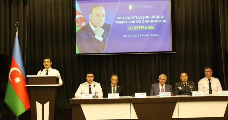 Baş Prokurorluq Tovuzda konfrans keçirdi Foto