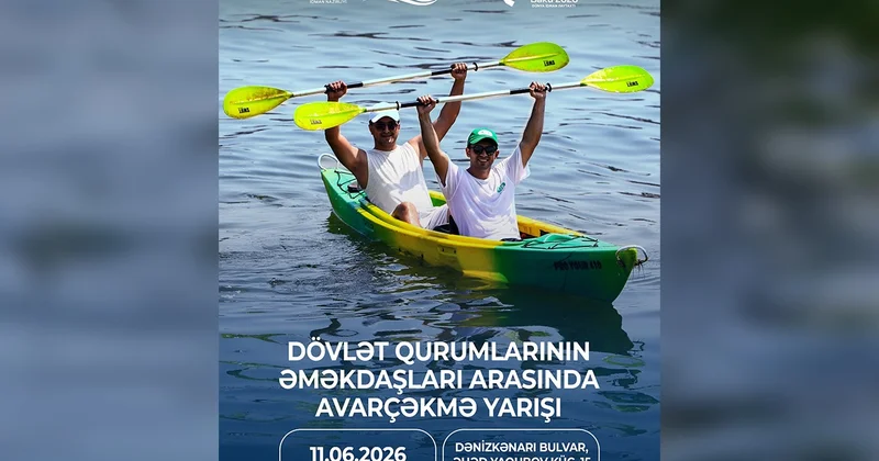 Dövlət qurumlarının əməkdaşları arasında avarçəkmə yarışı keçiriləcək