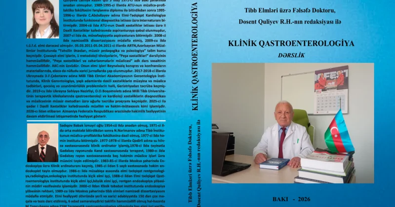 “Klinik qastroenterologiya” dərsliyi nəşr olunub
