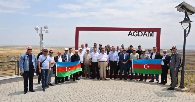 Главы политпартий Азербайджана посетили Агдам ФОТО