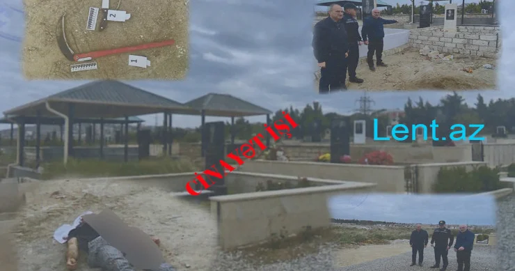 Bakıda dəfn dəfnə QARIŞDI: oraqla qardaşının BAŞINI KƏSDİ