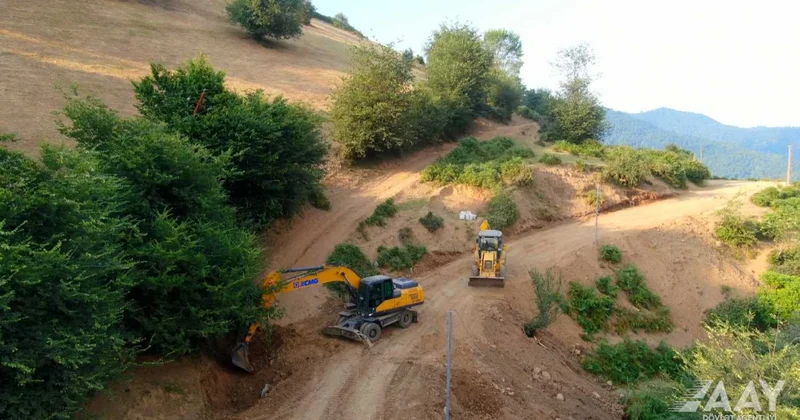 Lerikdə Hamarmeşə Bibiyani avtomobil yolu yenidən qurulur