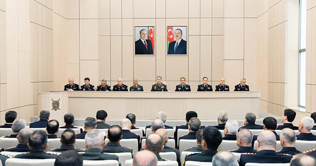 Daxili İşlər Nazirliyində 6 ayın yekunları müzakirə olundu Foto