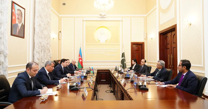 Ədliyyə naziri pakistanlı həmkarı ilə görüşüb