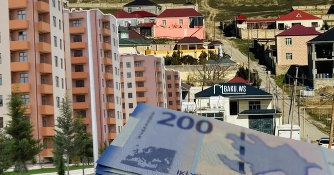 Bakının ən bahalı və ucuz mənzilləri 1 sotu 350 min AZN olan torpaq sahəsi