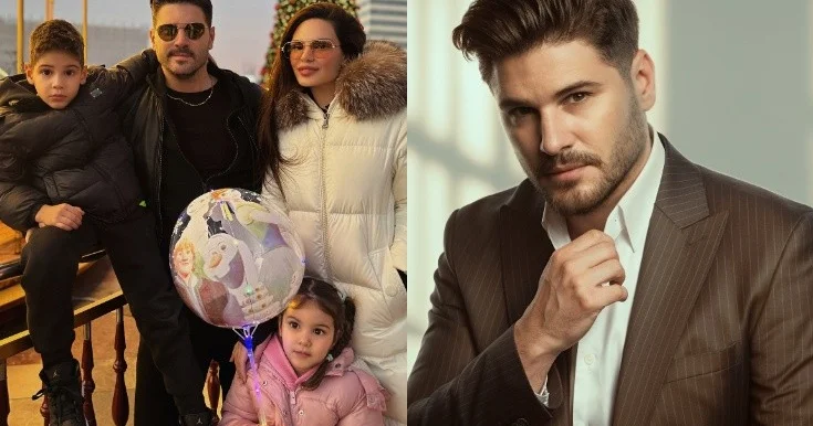 Məşhur cütlüyün övladları virusa yoluxdu Foto