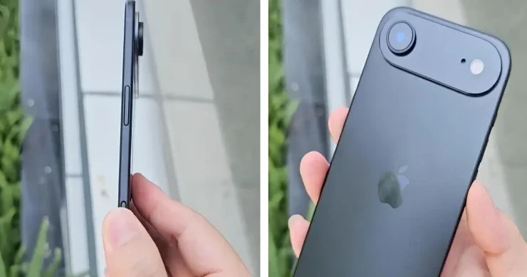 Rekord qıran nazik iPhone 17 Air: real həyatda necə görünür VİDEO