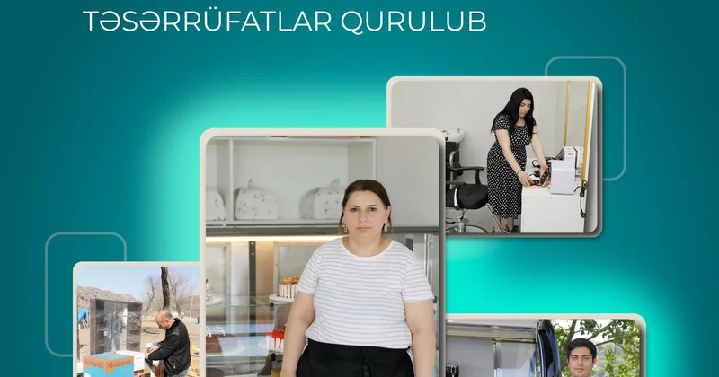 Son bir ayda özünüməşğulluq proqramı üzrə 1200 dək şəxs üçün kiçik təsərrüfatlar qurulub