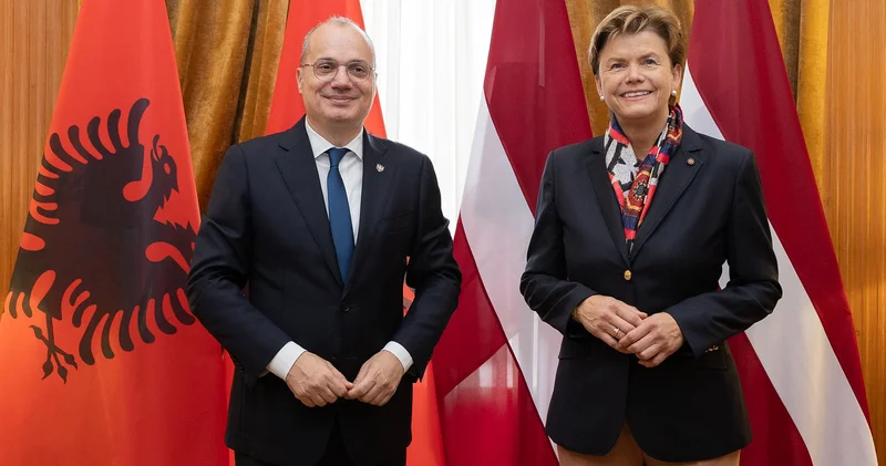 Latvia throws its hat in ring for Albania’s journey toward EU membership
