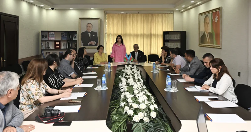 “Ulu Öndər Heydər Əliyev Qərbi Azərbaycanın mədəni irsi haqqında” mövzusunda tədbir keçirilib