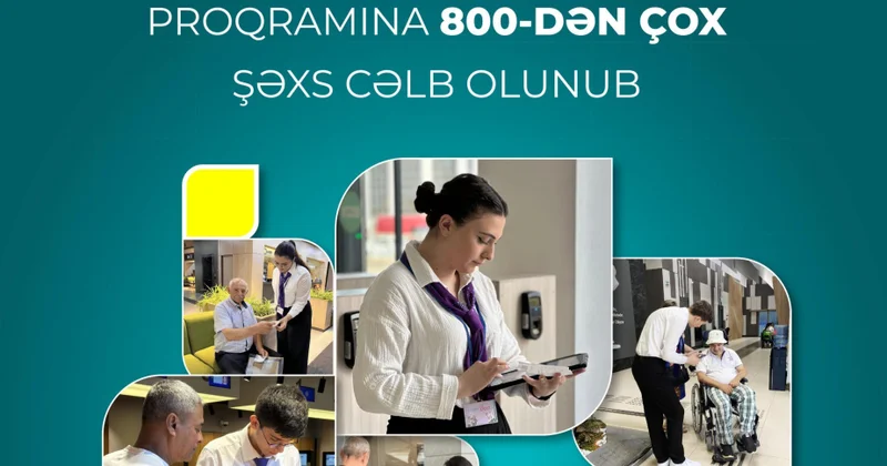 “Könüllü DOST” proqramına 800 dən çox şəxs cəlb olunub