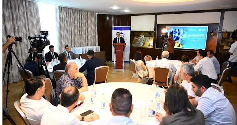 Media nümayəndələri üçün təlim keçirilib
