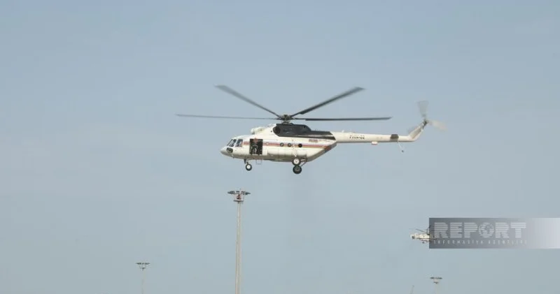 “Bakı 2025” əməliyyat taktiki təlimi keçirilib, helikopterlərin paradı olub