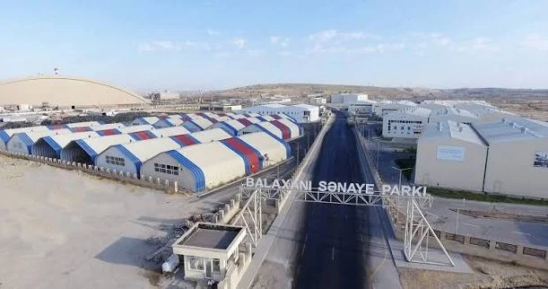 Balaxanı Sənaye Parkı böyüdülür Yeni infrastruktur layihəsinə start verilib