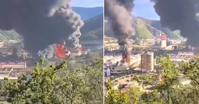 Ukrayna Rusiyanın neft emalı zavoduna zərbə endirdi: Yanacağın qiyməti qalxdı