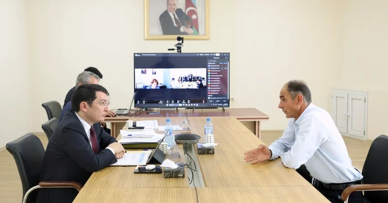 İqtisadiyyat nazirinin birinci müavini Balakəndə vətəndaşları qəbul edib