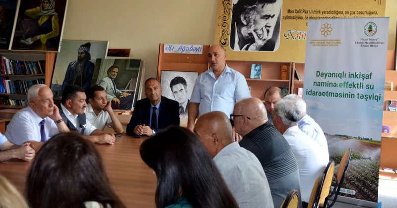 “Quraqlıq su ehtiyatlarını təhlükə altına alır” Salyanda ictimai müzakirə
