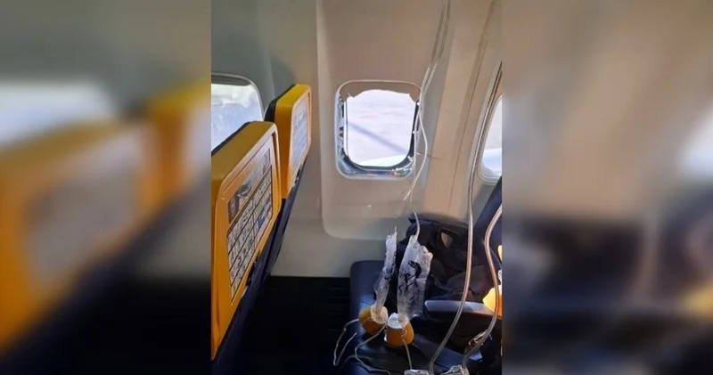 Пассажира едва не выбросило из самолета Ryanair после разгерметизации
