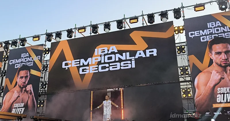 “IBA Çempionlar Gecəsi” Sərxan Əliyev Nurtas Ajbenova qarşı FOTO